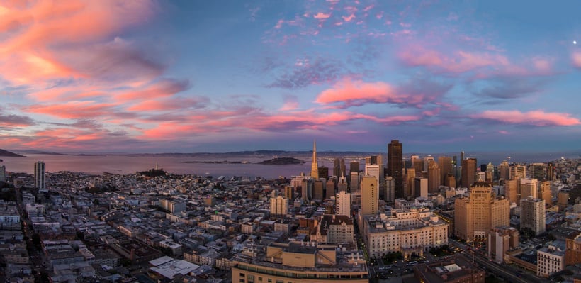 Aerial View of San Francisco
